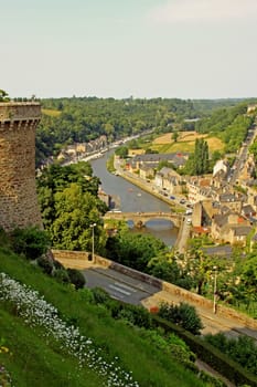 Rance port in Dinan [Brittany]