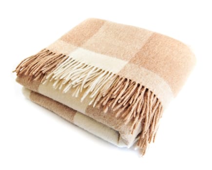 Cozy alpaca wool blanket