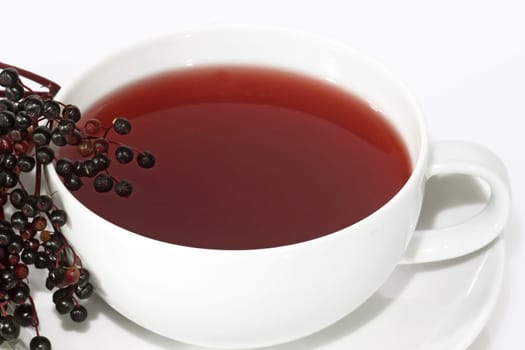 Elderberry tea