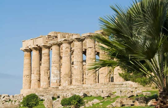 Temple of Selinunte in Sicily