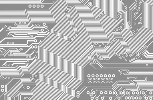 printed circuit - motherboard