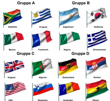 Flags Football World Cup-2010