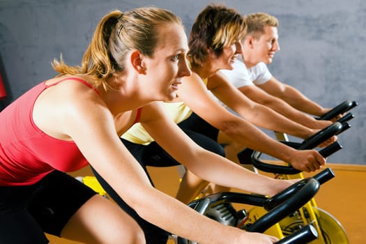 Spinning in the gym