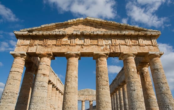 Temple in Segesta,Sicily