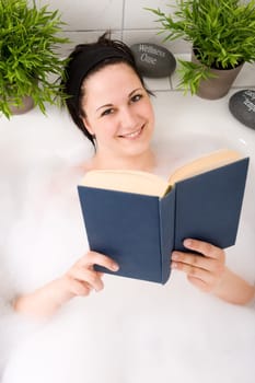 In the bathtub