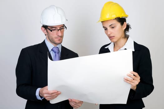 Architect and client
