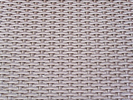 Woven pattern drenched from rain
