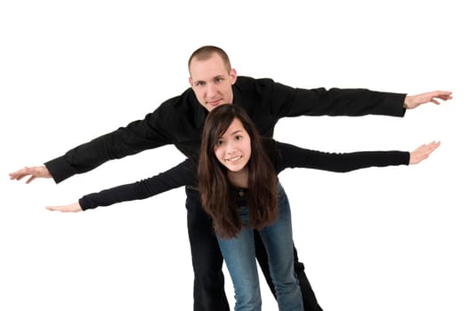 Human Biplane