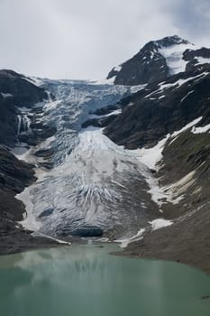 Trift Glacier with Triftsee