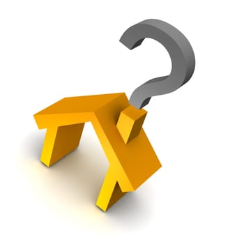 House and question mark