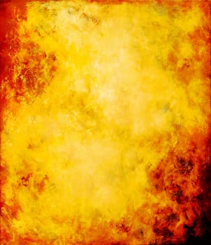 Canvas-painted-texture-yellow-orange