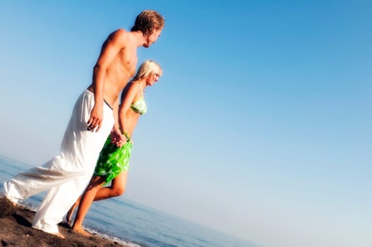Couple on the beach