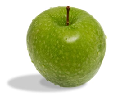green juicy apple