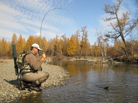 Fly fishing