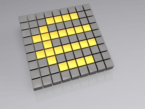 Euro Sign - 3D