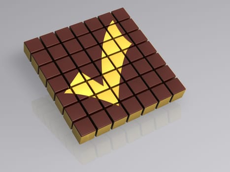 Cube - Hook - Insulated - 3D