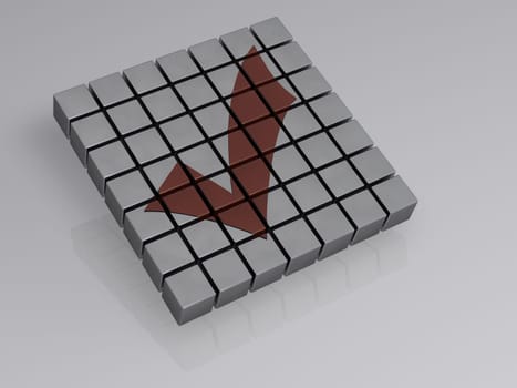 Cube - Hook - Insulated - 3D