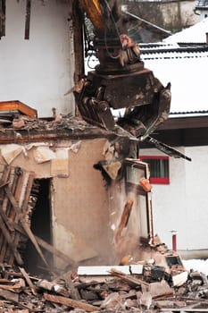 Demolition in Winter IV