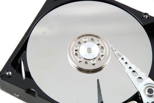 Hard drive interior