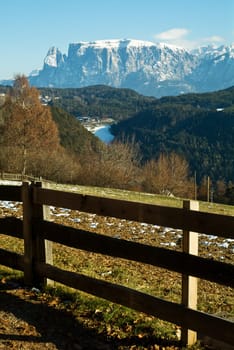 Landscape in South Tyrol
