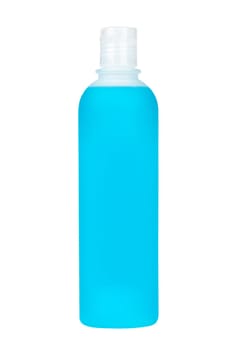 Plastic bottle with soap or shampoo