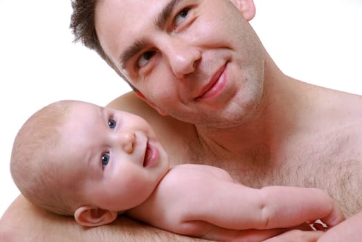 Father and daughter