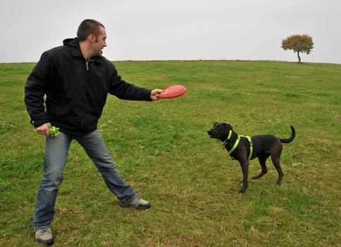 Throwing Frisbee