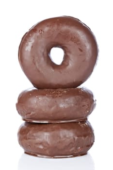 Three delicious donuts