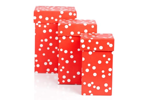 Three gift boxes