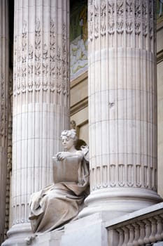 Statue at the Grand Palais,France,Paris