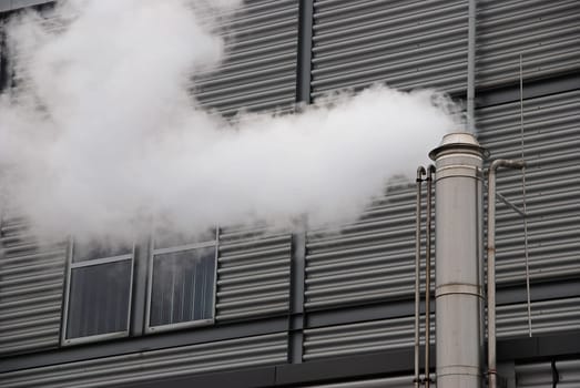 Factory chimney