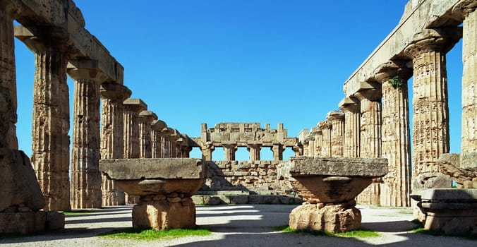 The Temple of Selinunte in Sicily