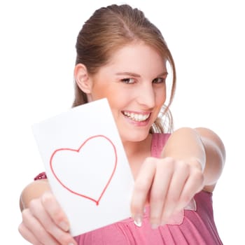 Happy young woman