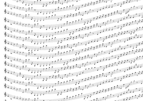 partition of music