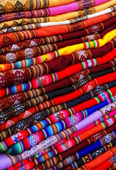 peruvian fabric background
