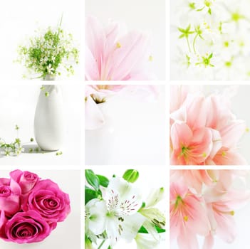 Flower collage