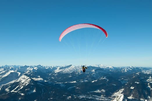 Gliding over the Alps