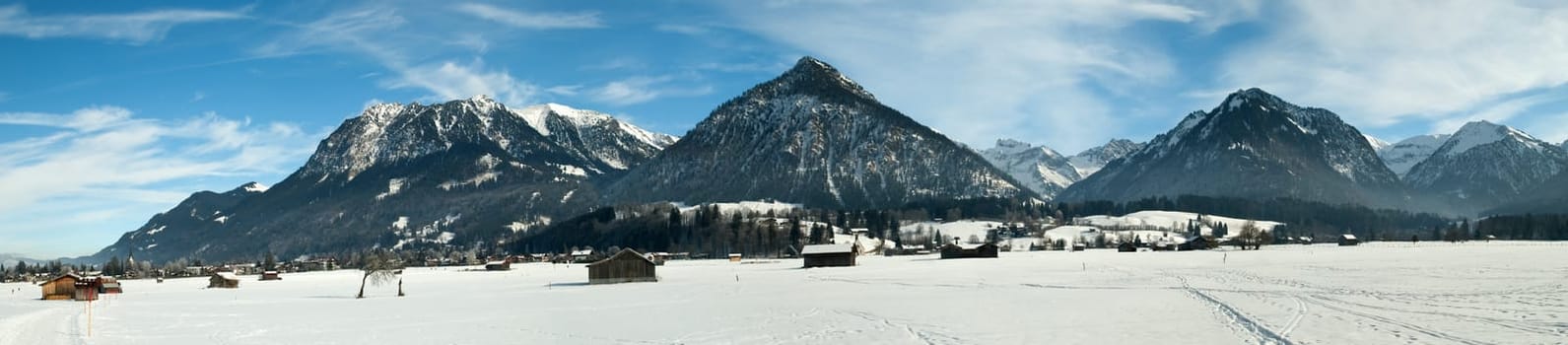 Panorama from 4 shots in landscape mode