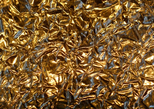Gold color aluminum foil