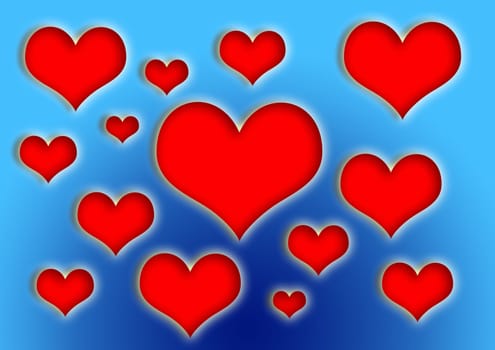 Red Hearts