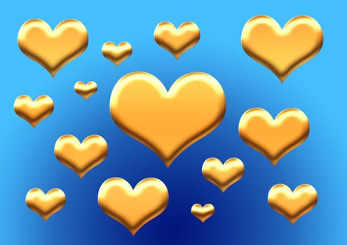 Yellow Hearts