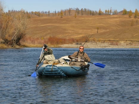 Rafting in wildness