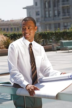 Successful Young Architect