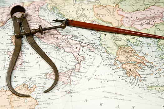 Vintage Map and Chart
