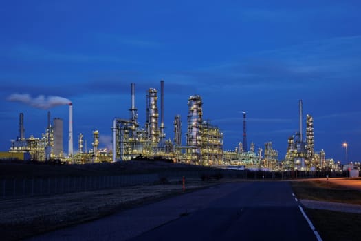 Oil refinery
