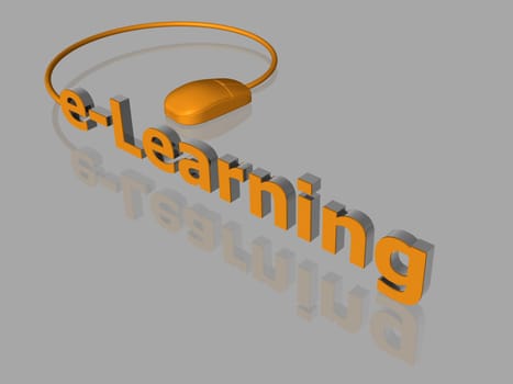 e-Learning - Mouse - 3D