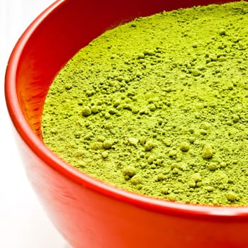 green tea powder