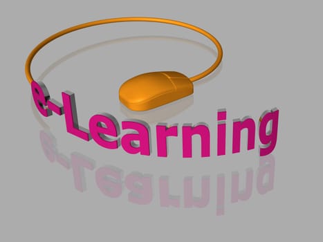 e-Learning - Mouse - 3D