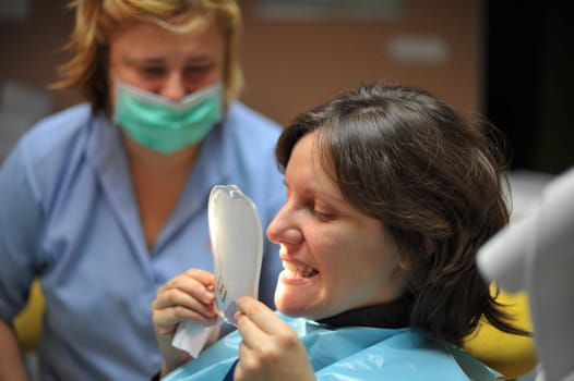 at the dentist