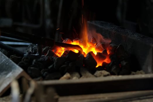 forge,forging,metal,hot,iron,work,work